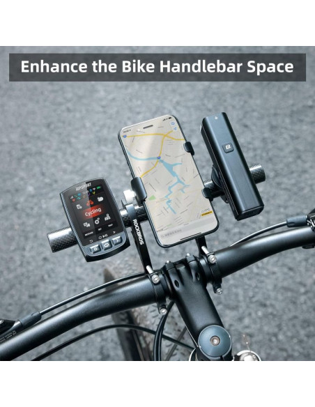 Rockbros uchwyt rowerowy, przedłużka kierownicy