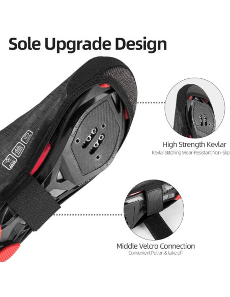 Rockbros ochraniacze na buty czarne 38-42