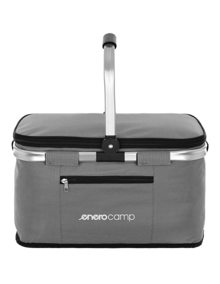 Koszyk turystyczny składany termiczny 24l szary enero camp
