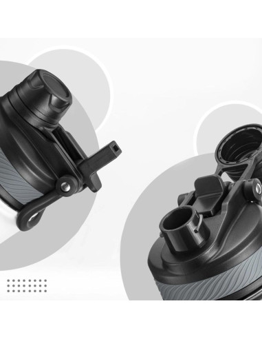 Rockbros bidon termiczny 35210029002 czarny 650 ml