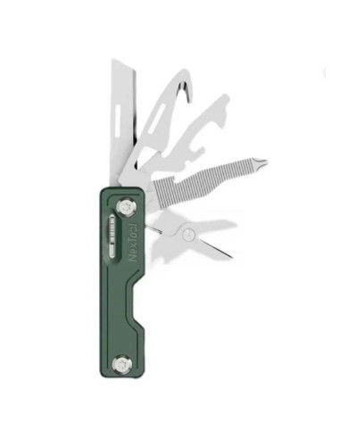 Nóż wielofunkcyjny nextool ne20098 10w1 zielony