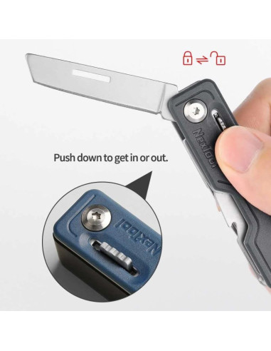 Nóż wielofunkcyjny nextool ne20100 10w1 khaki