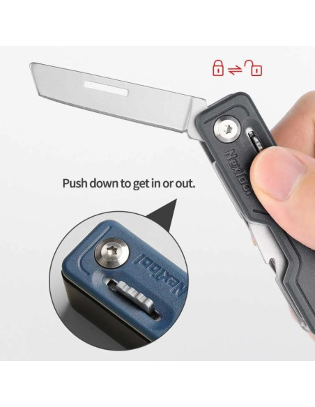 Nóż wielofunkcyjny nextool ne20100 10w1 khaki