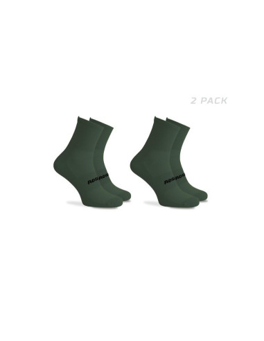 Rogelli skarpetki essential zielone 2pack 36-39