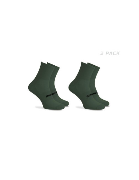 Rogelli skarpetki essential zielone 2pack 36-39