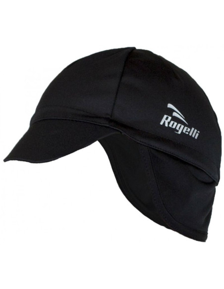 Rogelli czapka zimowa z daszkiem prottetivo czarna