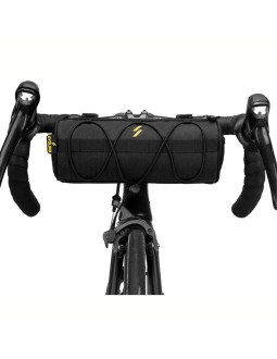 Rockbros torba rowerowa na kierownicę, tuba czarna