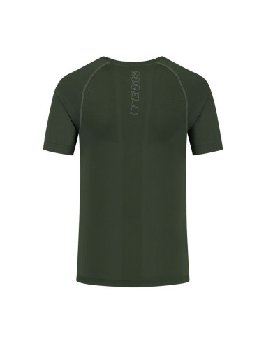 Rogelli koszulka do biegania essential zielona xl