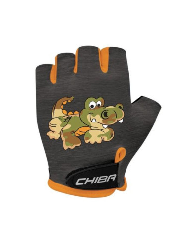 Chiba rękawiczki cool kids czarne krokodyl m