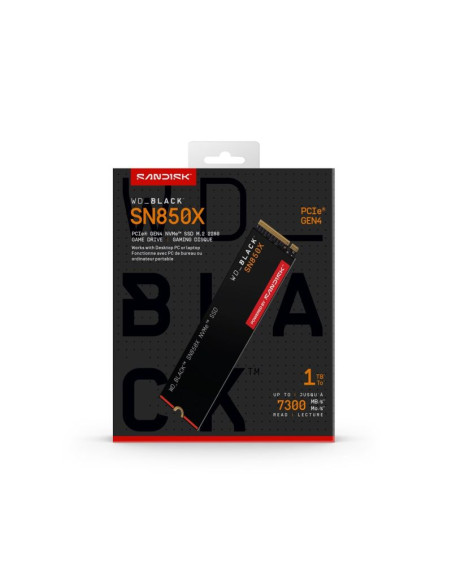 Dysk ssd wd black sn850x wds100t2x0e (1 tb   m.2  pcie nvme 4.0 x4)
