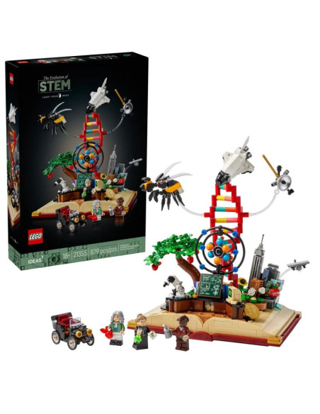 Lego 21355 ideas - ewolucja przedmiotów ścisłych
