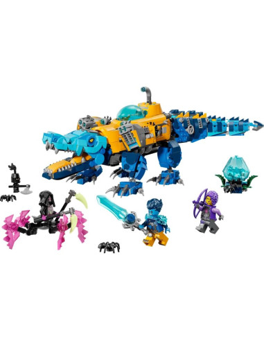 Lego dreamzzz 71512 krokodylowa łódź podwodna
