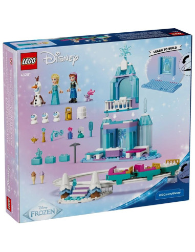 Lego disney princess 43281 lodowy zamek i kulig elsy