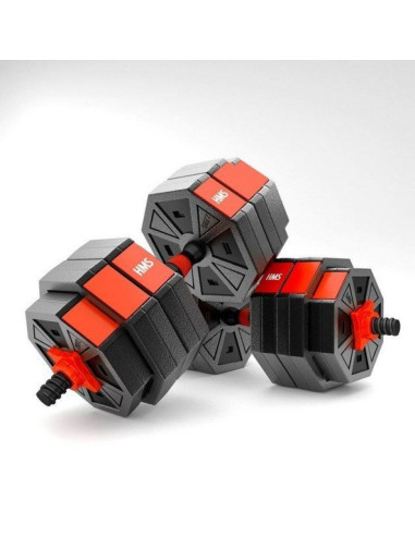 Sztangielka kompozytowa hms sgc30 30kg + sztanga