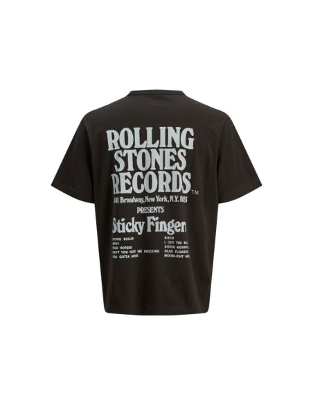 Jack&jones t-shirt rolling stones jprblustones ss tee 12284292 black