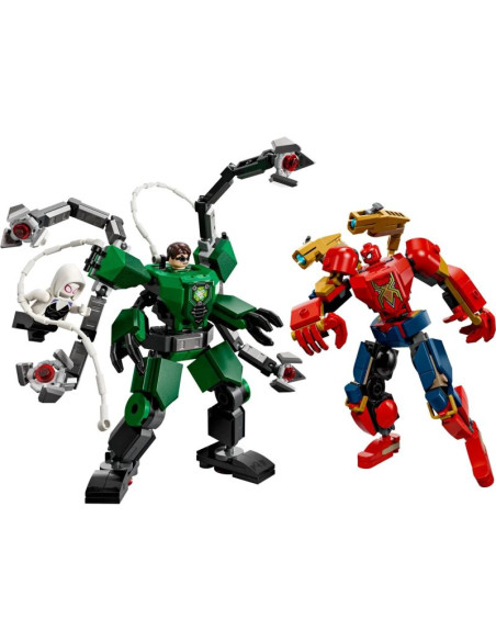 Lego marvel super heroes 76338 bitwa mechów spider-mana i doktora