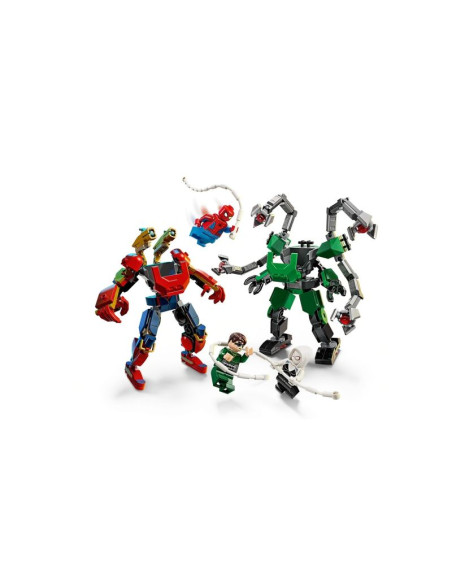 Lego marvel super heroes 76338 bitwa mechów spider-mana i doktora
