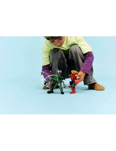 Lego marvel super heroes 76338 bitwa mechów spider-mana i doktora
