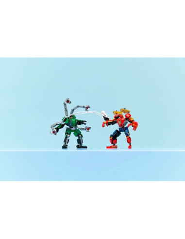 Lego marvel super heroes 76338 bitwa mechów spider-mana i doktora