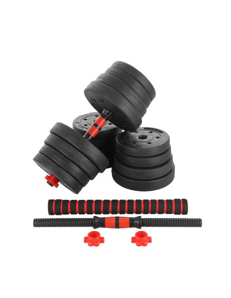 Sztangielki-sztanga  2w1 sgp30 hms 30 kg