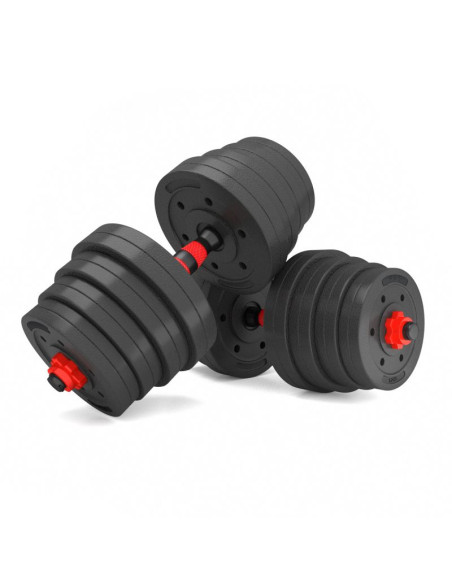 Sztangielki-sztanga  2w1 sgp30 hms 30 kg