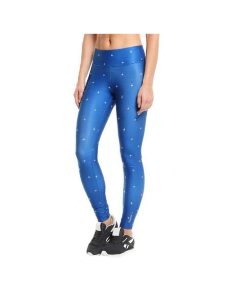 Legginsy damskie reebok lths niebieskie