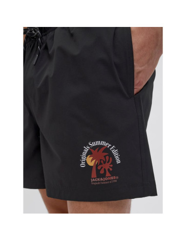 Jack&jones szorty kąpielowe jpstmaui star swimshorts styd ss25 12287670  black