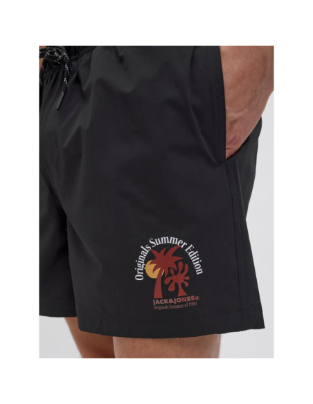 Jack&jones szorty kąpielowe jpstmaui star swimshorts styd ss25 12287670  black