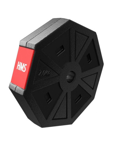 Sztangielka kompozytowa hms sgc20 20kg + sztanga