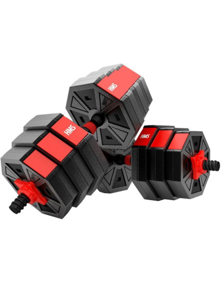 Sztangielka kompozytowa hms sgc20 20kg + sztanga