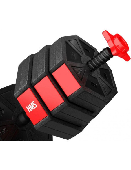 Sztangielka kompozytowa hms sgc20 20kg + sztanga