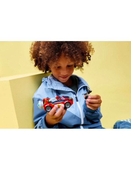 Lego marvel super heroes 76336 wolverine jako venom i samochód spider-mana