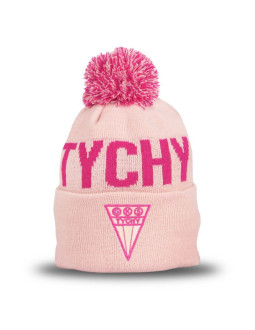 Czapka zimowa gks tychy - pink