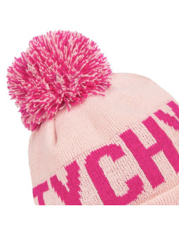 Czapka zimowa gks tychy - pink 2