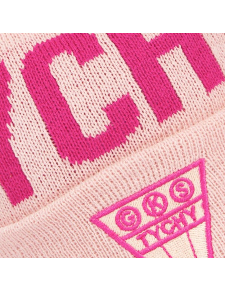 Czapka zimowa gks tychy - pink