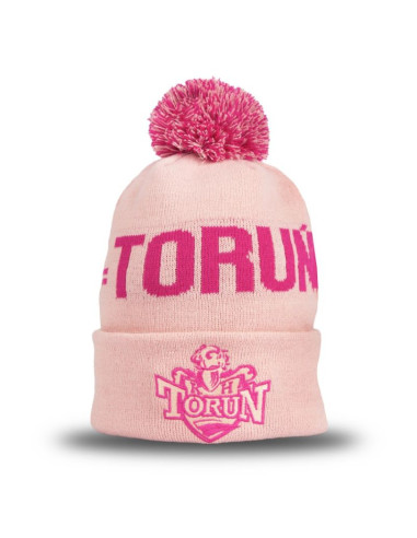 Czapka zimowa kht toruń - pink
