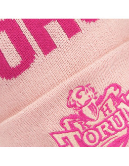 Czapka zimowa kht toruń - pink 2