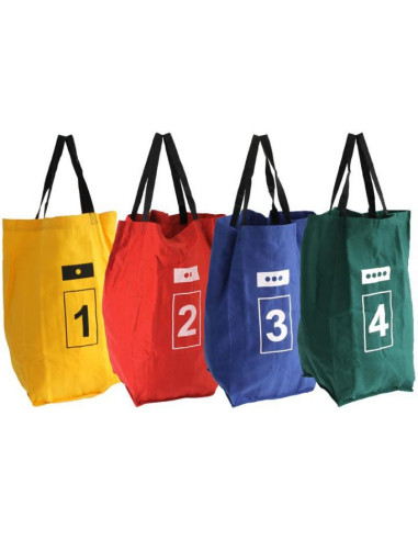 Worki do skakania z uchwytami i numerami