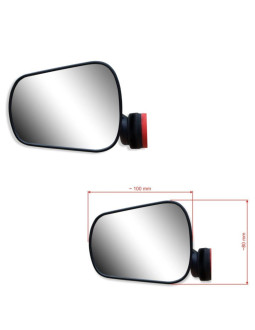 Lusterko w kierownicę ajs plus czarne