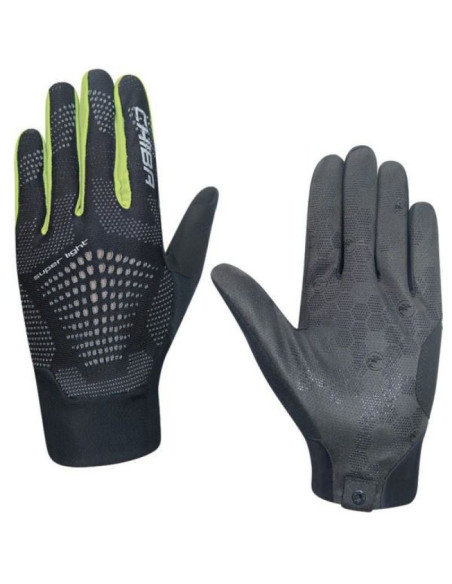 Chiba rękawiczki superlight czarno żółte xxl