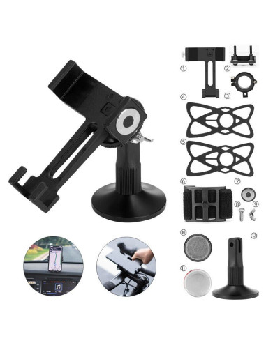 Rockbros uchwyt na telefon czarny 2017-2abk