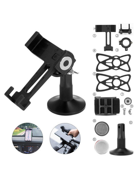 Rockbros uchwyt na telefon czarny 2017-2abk