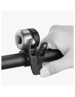 Rockbros dzwonek rowerowy srebrny 2