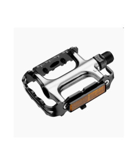 Pedały mtb vp-e196 srebrno czarne blister