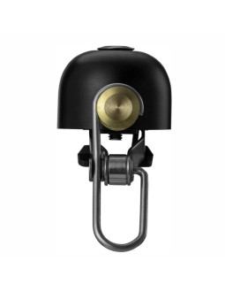 Rockbros dzwonek rowerowy stalowy retro czarny 2