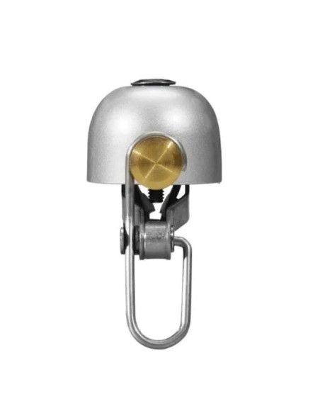 Rockbros dzwonek rowerowy retro srebrno-złoty