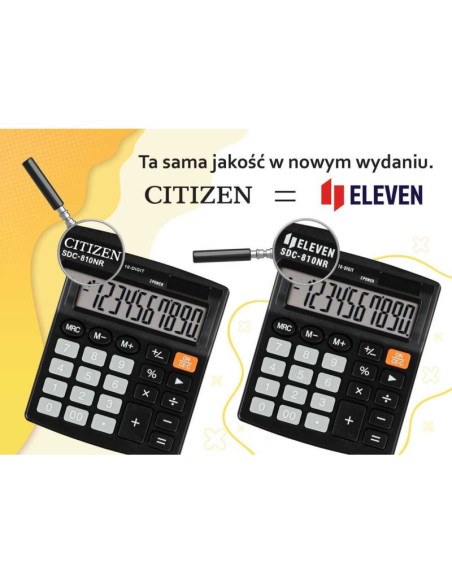 Eleven kalkulator biurowy sdc-888tii zastępuje citizen