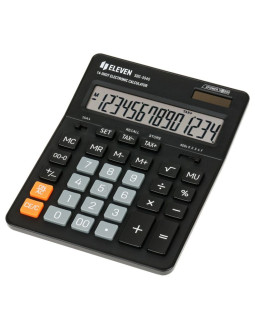 Eleven kalkulator biurowy sdc-554s czarny, zastępuje citizen