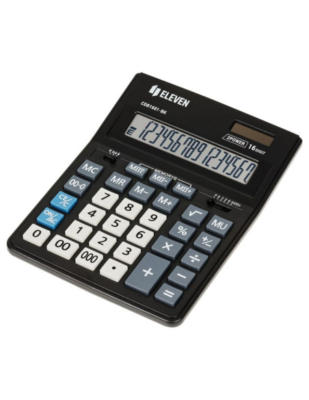 Eleven kalkulator biurowy cdb1601-bk zastępuje citizen