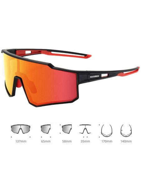 Rockbros okulary sportowe z polaryzacją sp316